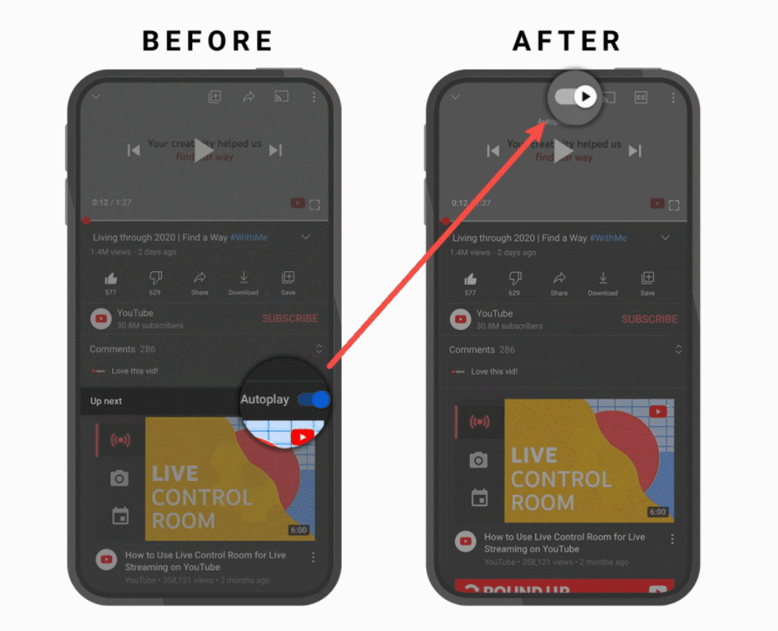 YouTube mobil uygulamasına güncelleme geldi! - Resim : 2