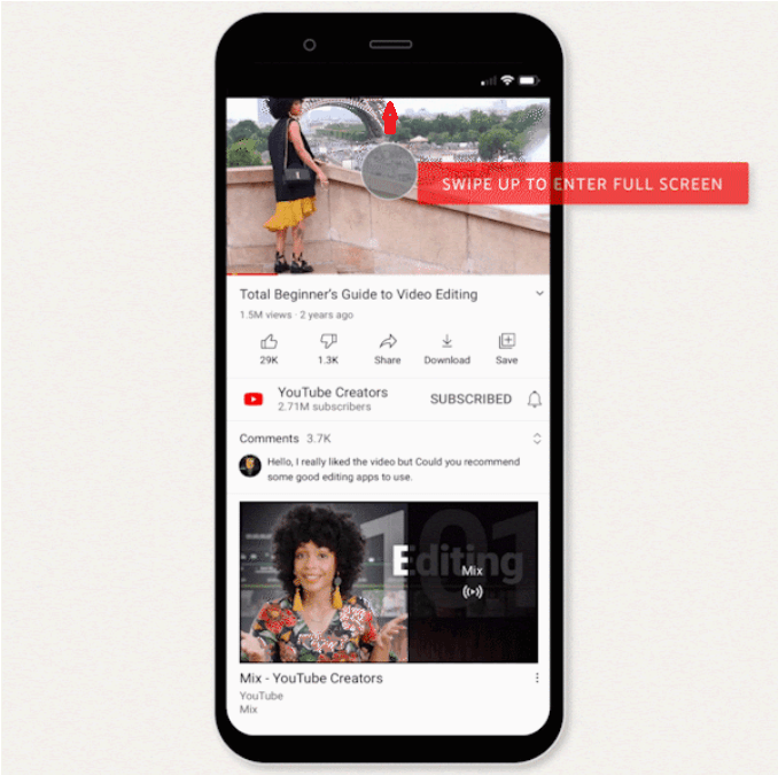YouTube mobil uygulamasına güncelleme geldi! - Resim : 1