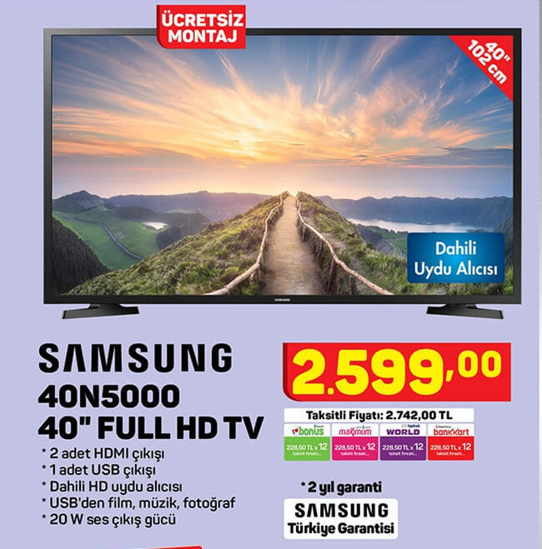 A101 25 Şubat 2021 - Uygun fiyatlı TV ve telefon fırsatı! - Resim : 2