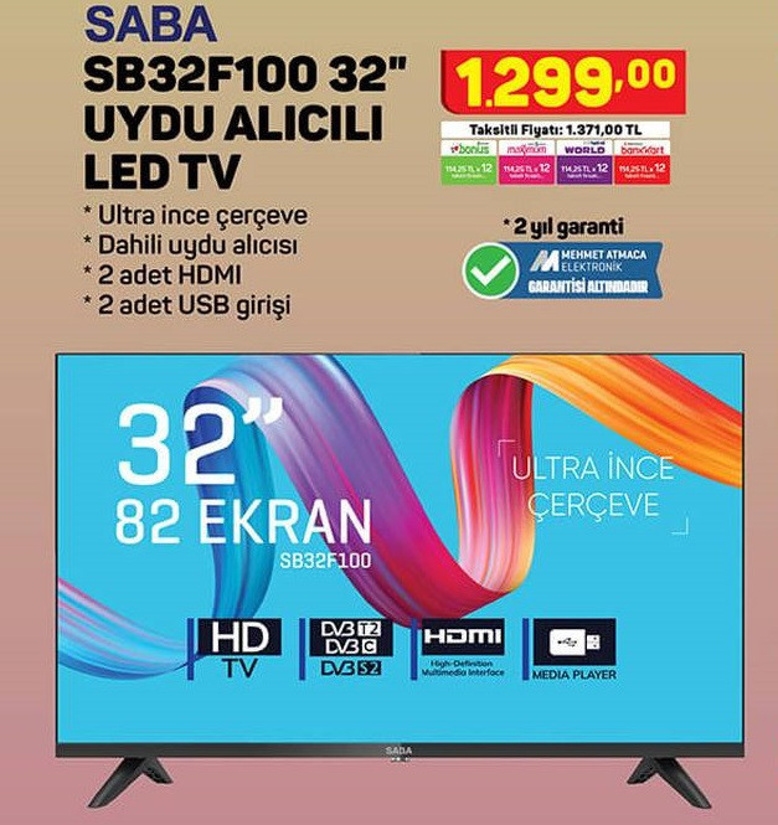 A101 bu hafta uygun fiyatlı TV ve telefon satacak! - 07 Ocak 2021 - Resim : 2