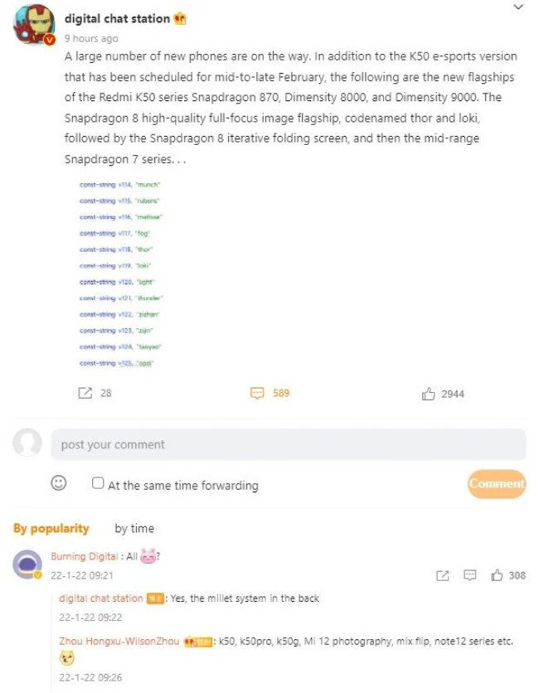 İddia: Xiaomi'nin 2022'de çıkaracağı telefonlar belli oldu! - Resim : 1
