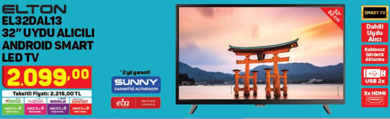 A101 yine mutlu edecek! Uygun fiyatlı TV, tablet ve akıllı telefon fırsatı! - 30 Aralık 2021 - Resim : 2