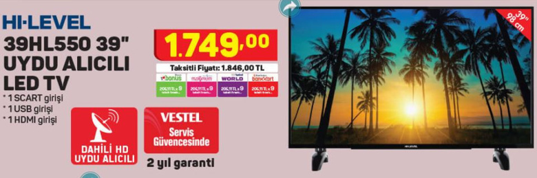 A101 - Uygun fiyatlı TV, tablet ve bilgisayar fırsatı! - 9 Eylül 2021 - Resim : 2