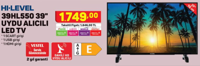 A101 - Uygun fiyatlı TV, akıllı telefon ve bilgisayar fırsatı! - 14 Ekim 2021 - Resim : 2