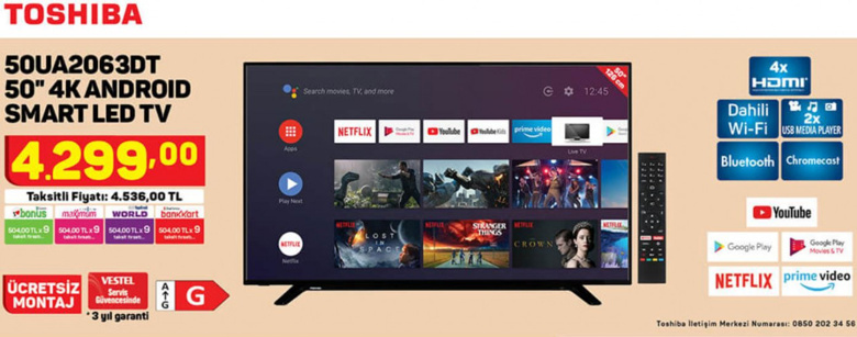 A101 - Uygun fiyatlı TV ve akıllı telefon fırsatı! - 18 Kasım 2021 - Resim : 2