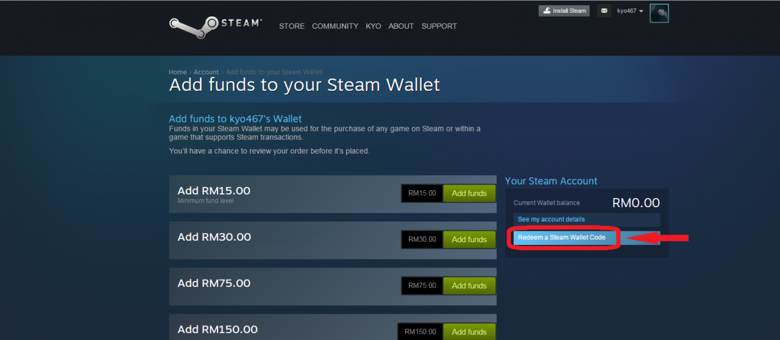 Steam cüzdan kodu nasıl kullanılır? - Resim : 1