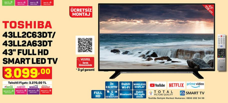 A101 - Uygun fiyatlı TV ve akıllı telefon fırsatı! - 26 Ağustos 2021 - Resim : 2