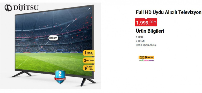 10 Eylül- BİM mağazalarında elektronik ürün fırsatları! - Resim : 2