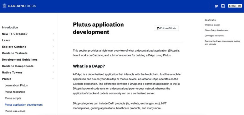 Cardano, geliştiriciler için Plutus DApp kaynak sayfasını başlattı! - Resim : 1