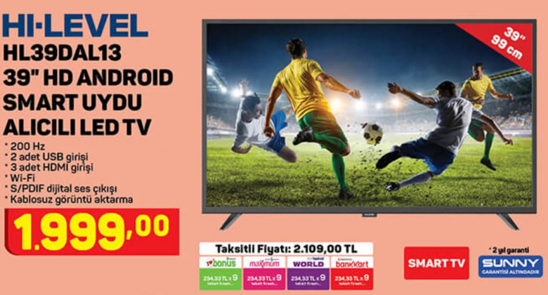 A101 - Uygun fiyatlı TV ve akıllı telefon fırsatı! - 11 Kasım 2021 - Resim : 3