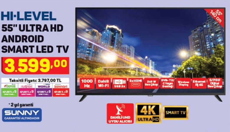 A101 - Uygun fiyatlı TV ve akıllı telefon fırsatı! - 23 Eylül 2021 - Resim : 3
