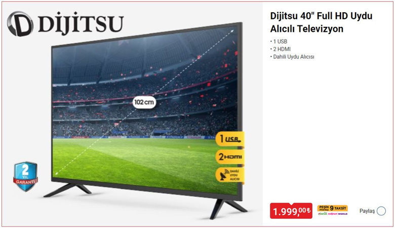 15 Ekim - BİM mağazalarında elektronik ürün fırsatları! - Resim : 1