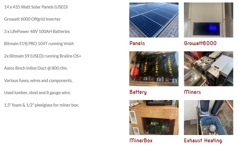 Tutkulu bir kripto madenci 6kW güneş enerji sistemi ile işi bedavaya getirdi! - Resim : 2