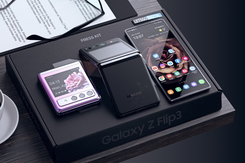 Samsung Galaxy Z Flip3'ün gizlisi saklısı kalmadı! - Resim : 1