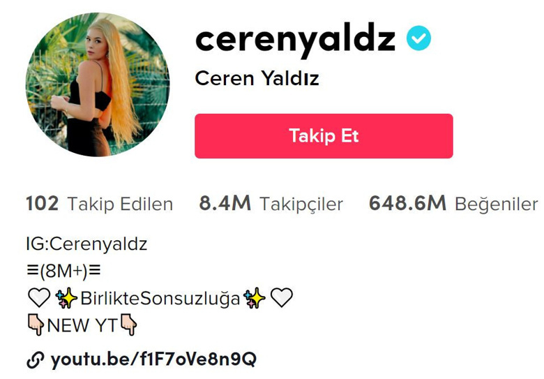 TikTok'da en çok takipçisi olan 10 Türk! - Eylül 2021 - Resim : 9