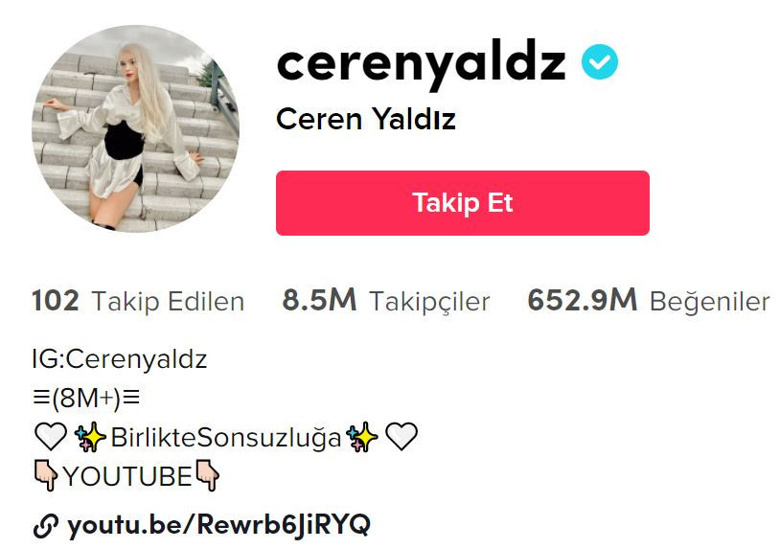 En çok takipçisi olan 10 Türk TikTok Fenomeni! - Ekim 2021 - Resim : 9