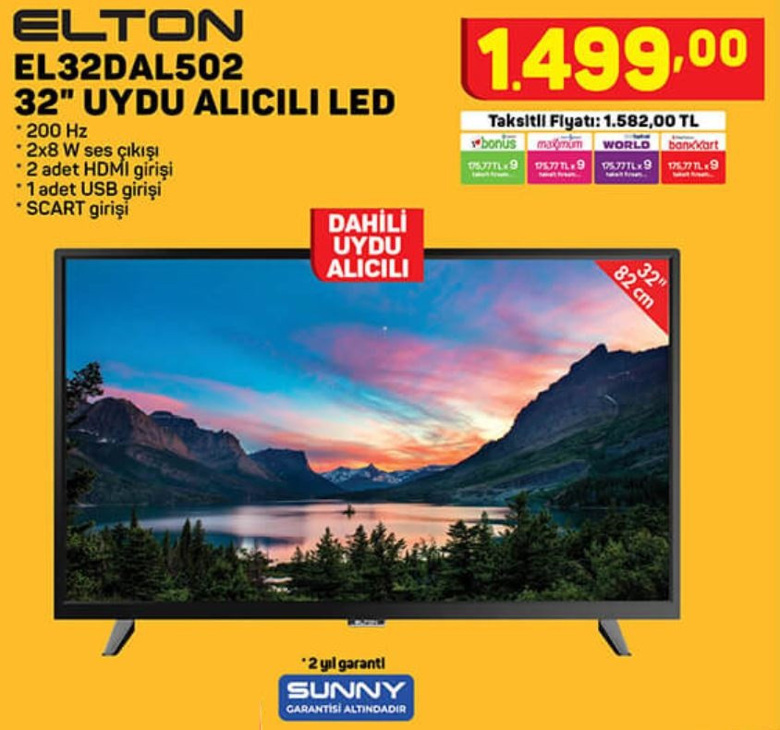 A101 çıldırdı! Uygun fiyatlı TV ve akıllı telefon fırsatı! - 25 Kasım 2021 - Resim : 3