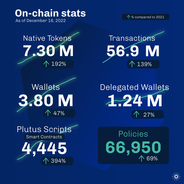 Cardano, zorlu yıla rağmen 2022'de göz kamaştırdı! - Resim : 1