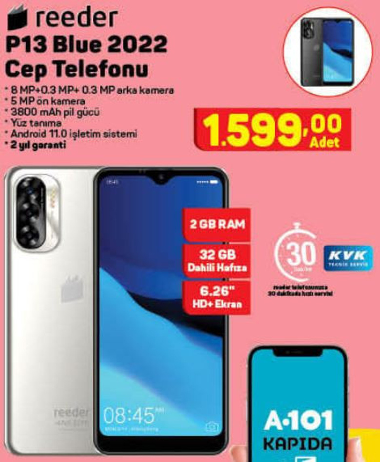 A101 yine mutlu edecek! Uygun fiyatlı TV, tablet ve akıllı telefon fırsatı! - 30 Aralık 2021 - Resim : 4