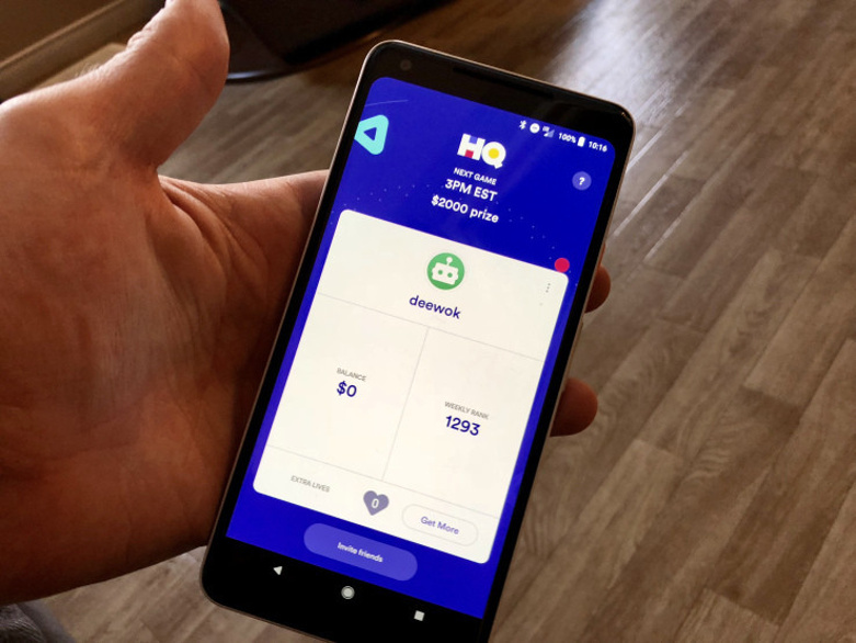 Popüler oyun HQ Trivia Play Store'da yayınlandı - Resim : 1