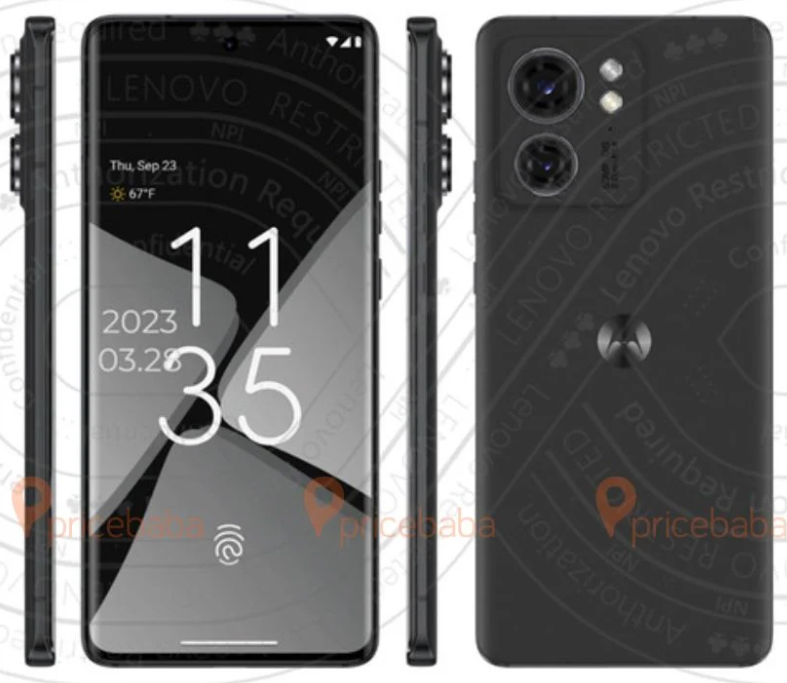 Motorola Edge 2023’ün yeni bir görseli sızdırıldı - Resim : 1