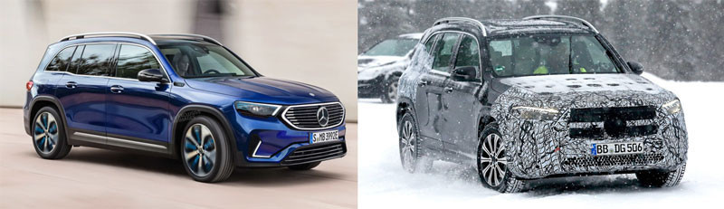 Mercedes EQB: Elektrikli otomobil yağmuru sürüyor - Resim : 1