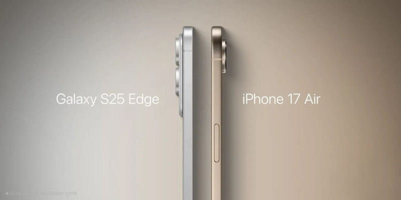 iPhone Air vs Galaxy S25 Edge: En ince telefon yarışında kim önde? - Resim: 4
