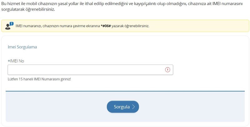 e-Devlet ile IMEI sorgulama nasıl yapılır? - Resim: 7