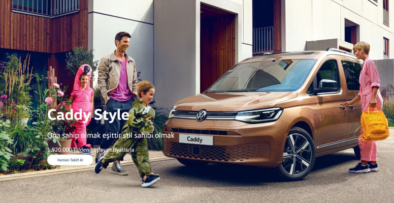 Volkswagen inat etti, Volkswagen Caddy 500 bin TL faizsiz kredi ile kapış kapış gidiyor - Resim: 1