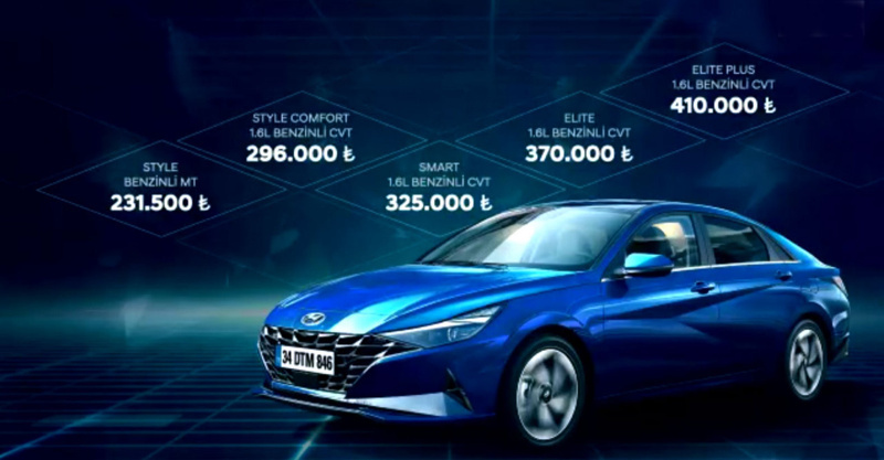 Yedinci nesil Hyundai Elantra Türkiye'de satışa çıktı! - Resim : 1