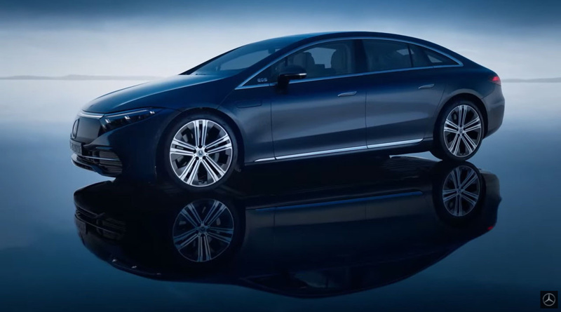 Kapıları el hareketi ile kapanan otomobil: Mercedes EQS - Resim : 2