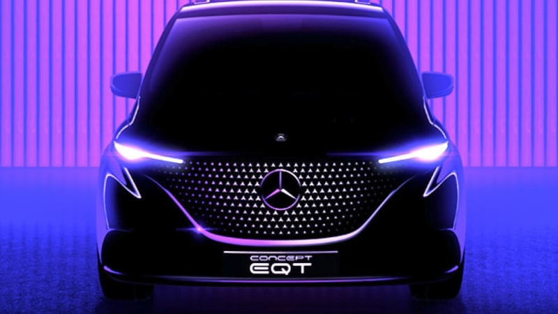 Mercedes-Benz elektrikli ticari aracı Concept EQT'yi duyurdu - Resim : 1