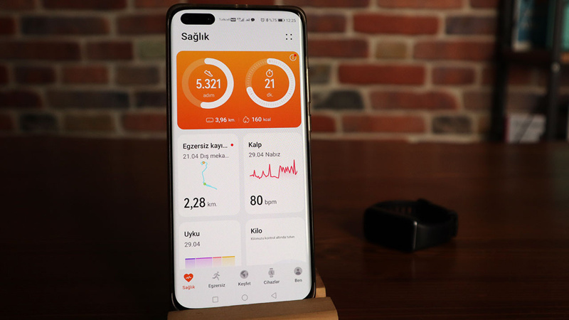Yeni akıllı bilekliğimiz: Huawei Band 6 (video) - Resim : 3