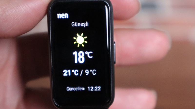 Yeni akıllı bilekliğimiz: Huawei Band 6 (video) - Resim : 5