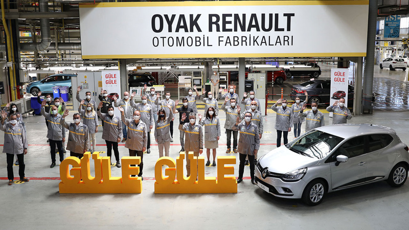 Clio 4 veda etti Yeni Clio Hibrit üretimi devam ediyor! - Resim : 1