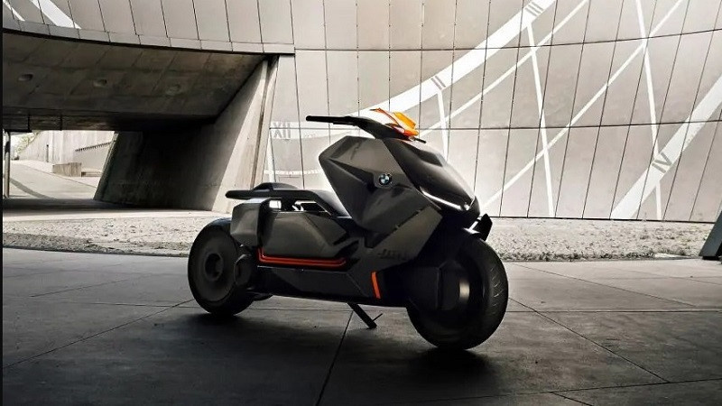 Fütüristik tasarıma sahip BMW scooter ile tanışın! - Resim : 1
