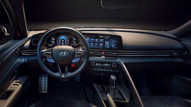 280 beygirlik sedan Hyundai Elantra N - Resim : 1