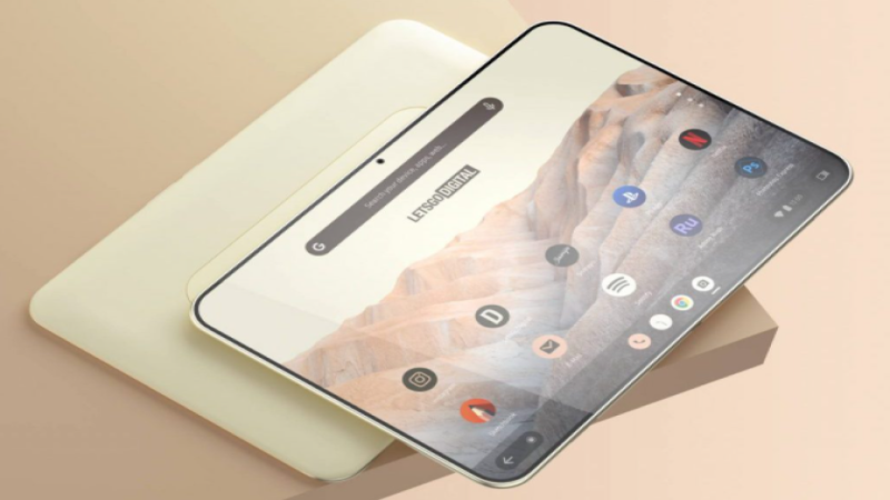 Gerçekçi tamamen çerçevesiz Google tablet! - Resim : 1