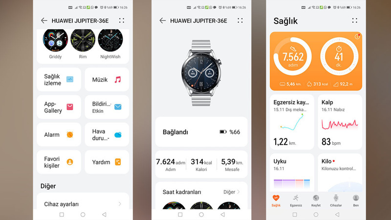 Artık ona da uygulama yükleniyor: Huawei Watch GT 3 - Resim : 3