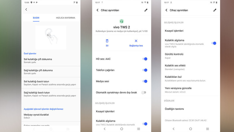 Artık onun da ANC'li kulaklığı var: Vivo TWS 2 ANC - Resim : 3
