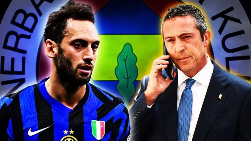 Hakan Çalhanoğlu Fenerbahçe'de, Ali Koç tek telefonuyla transferi bitirdi - Resim: 1