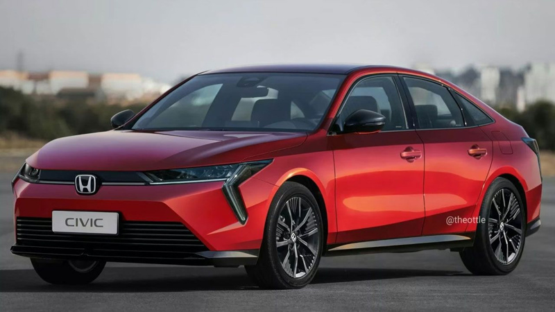 Yeni Honda Civic geliyor: İşte muhtemel tasarımı - Resim: 6