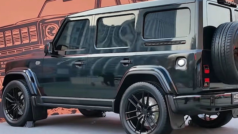 Mercedes G-Serisi'nin Çinli kopyası alay konusu oldu - Resim: 5