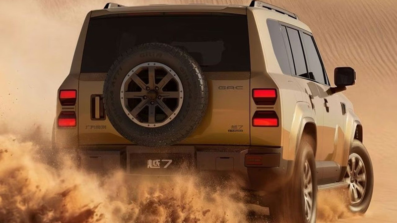 Defender ve Land Cruiser esintisi: Çinli GAC Yue 7 sahnede - Resim: 13