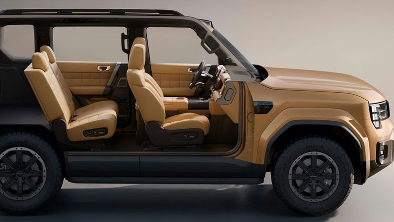 Defender ve Land Cruiser esintisi: Çinli GAC Yue 7 sahnede - Resim: 15