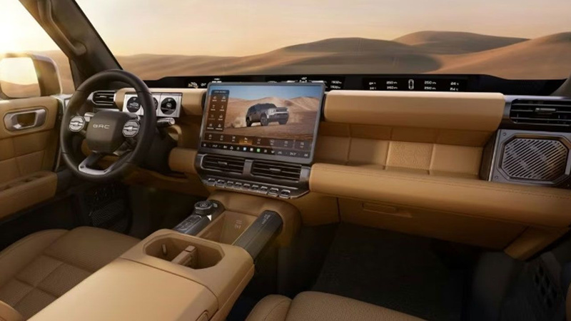 Defender ve Land Cruiser esintisi: Çinli GAC Yue 7 sahnede - Resim: 17