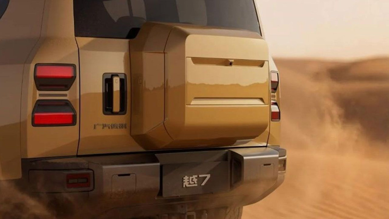 Defender ve Land Cruiser esintisi: Çinli GAC Yue 7 sahnede - Resim: 4