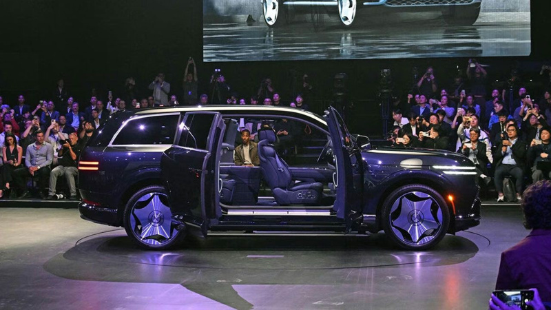Lüks elektrikli Genesis GV90 görücüye çıkarıldı - Resim: 9