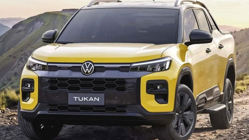 Volkswagen'den Fiat'a rakip yeni kompakt pickup - Resim: 2