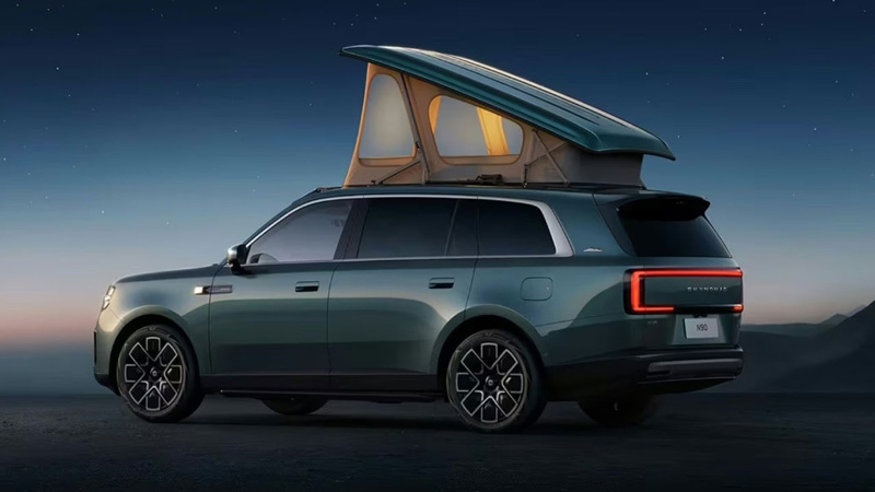 Xiaomi Skynomad N90 Max satışa çıktı: Pop-up çadır tavanlı dev SUV - Resim: 4